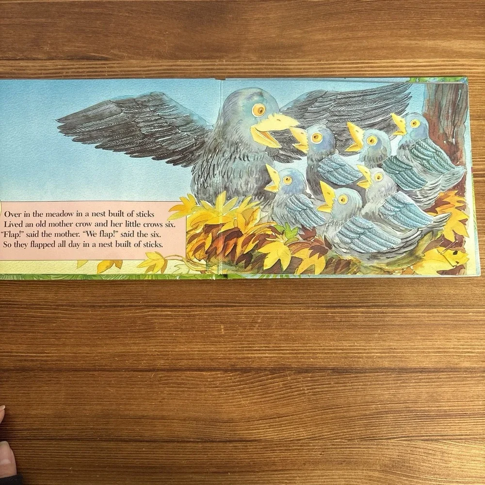 Over in the Meadow Pop-Up Book Michael Foreman HC Damaged Pop-Ups Counting